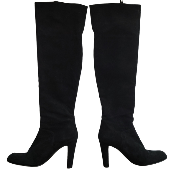 Stuart Weitzman Black Over the Knee Boots - Picture 2 of 10